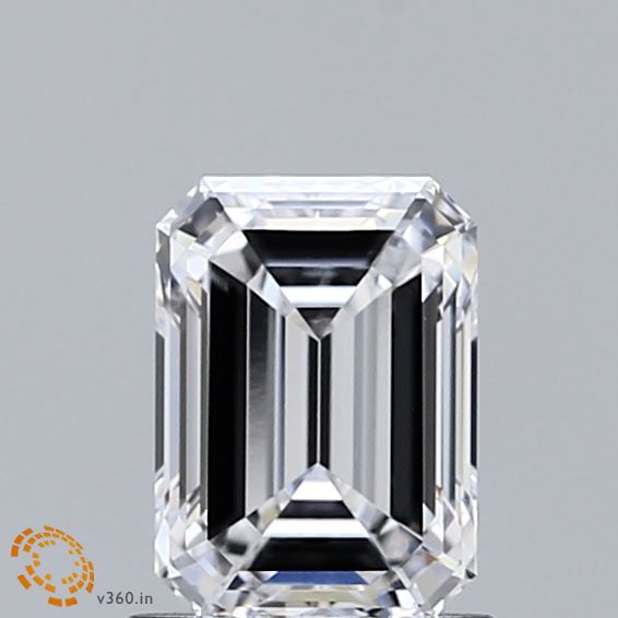 1.03 Carat D-VVS1 Emerald Lab Diamond