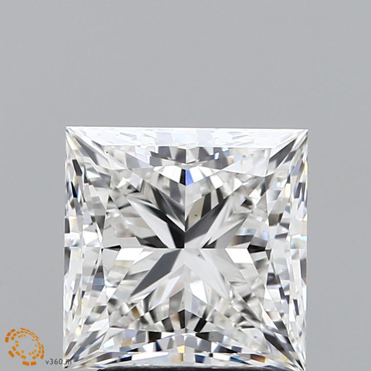 2.71 Carat F-VS1 Princess Lab Diamond