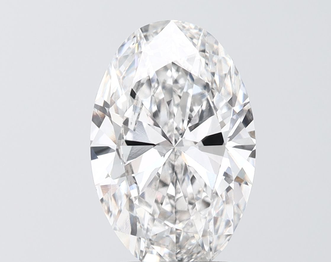 3.05 Carat F-VS1 Oval Lab Diamond