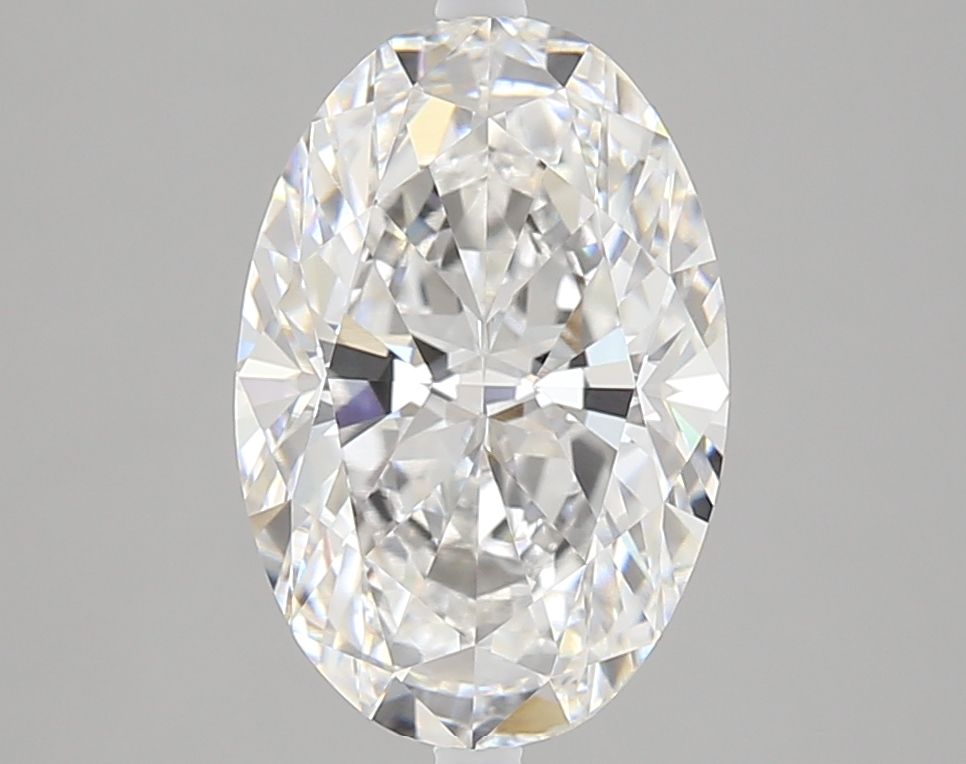 3.00 Carat D-VVS1 Oval Lab Diamond
