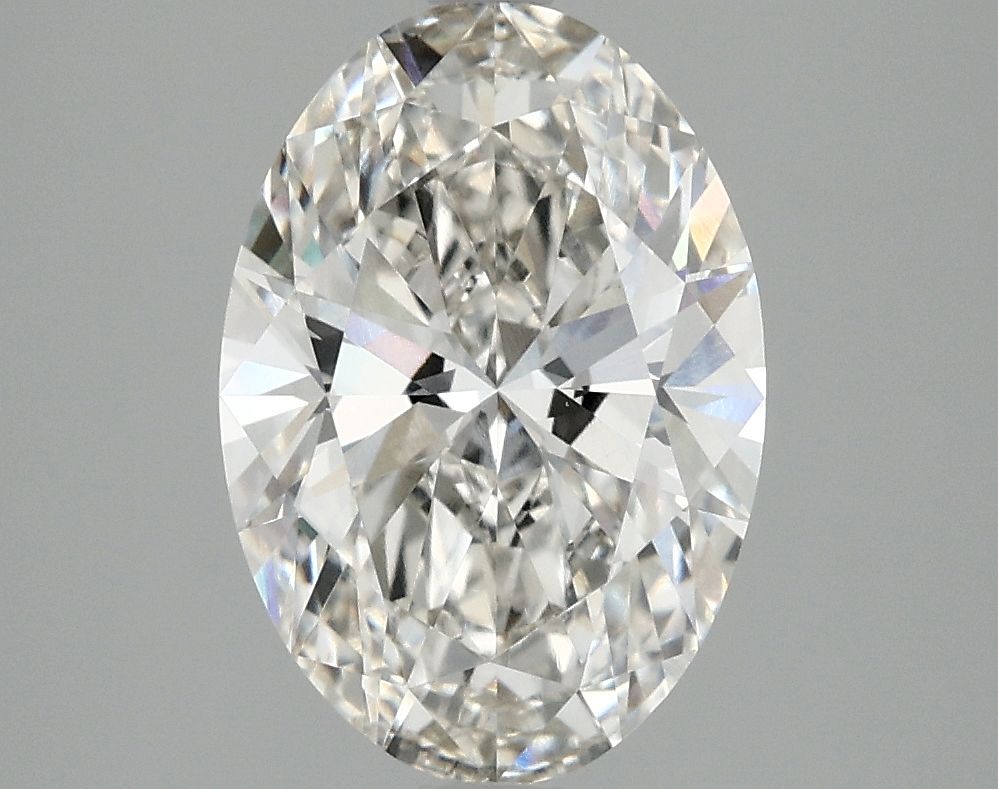 2.98 Carat H-VVS2 Oval Lab Diamond