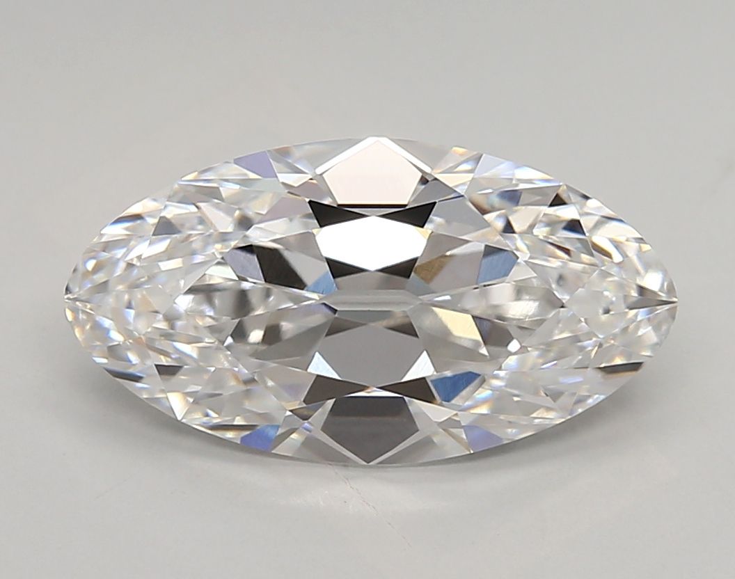3.35 Carat D-VVS1 Oval Lab Diamond