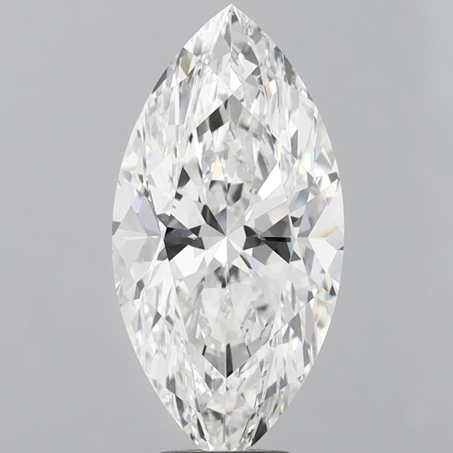 6.54 Carat F-VVS2 Marquise Lab Diamond