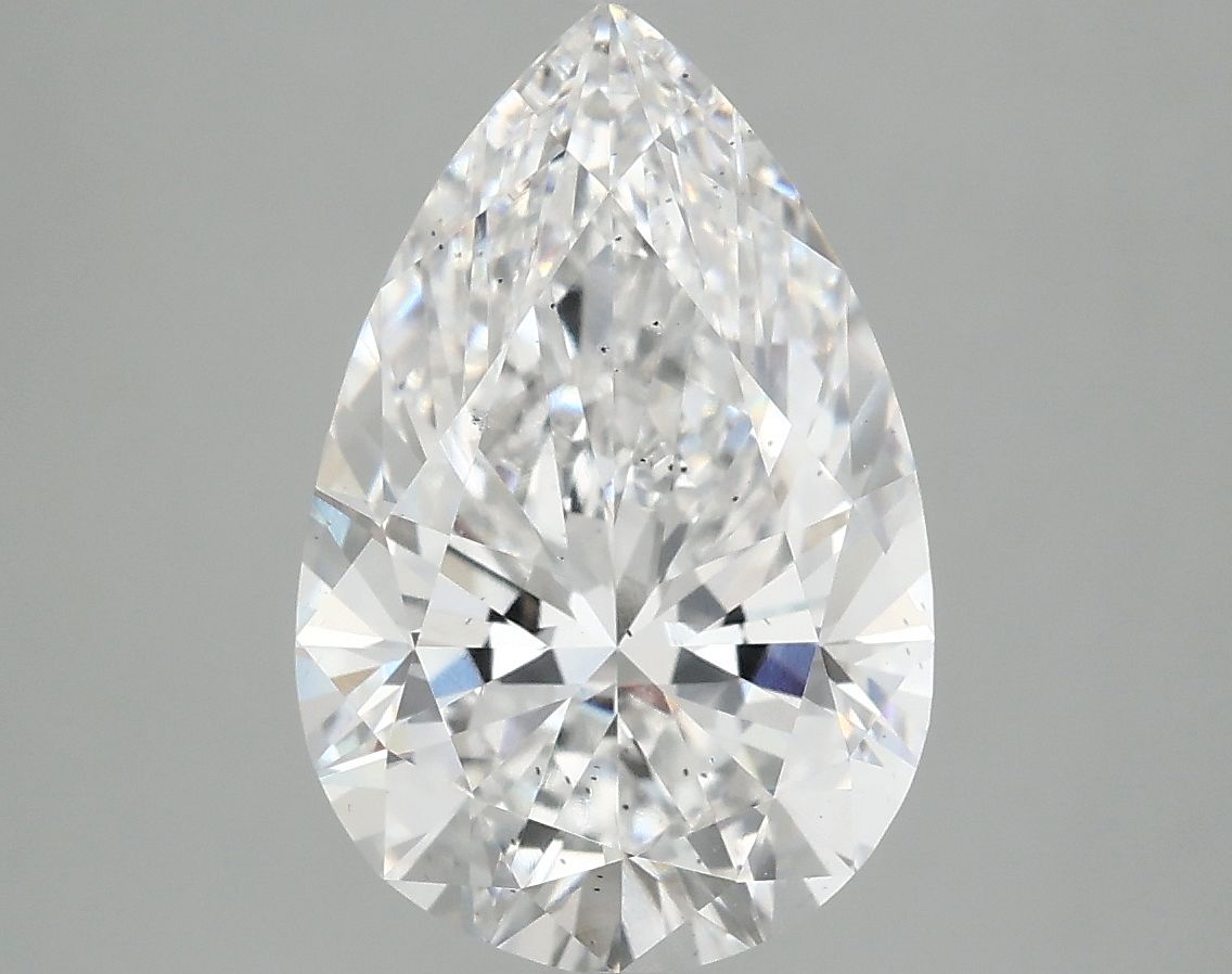 4.01 Carat D-SI1 Pear Lab Diamond