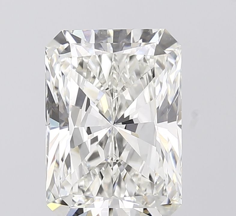 3.90 Carat F-VVS2 Radiant Lab Diamond