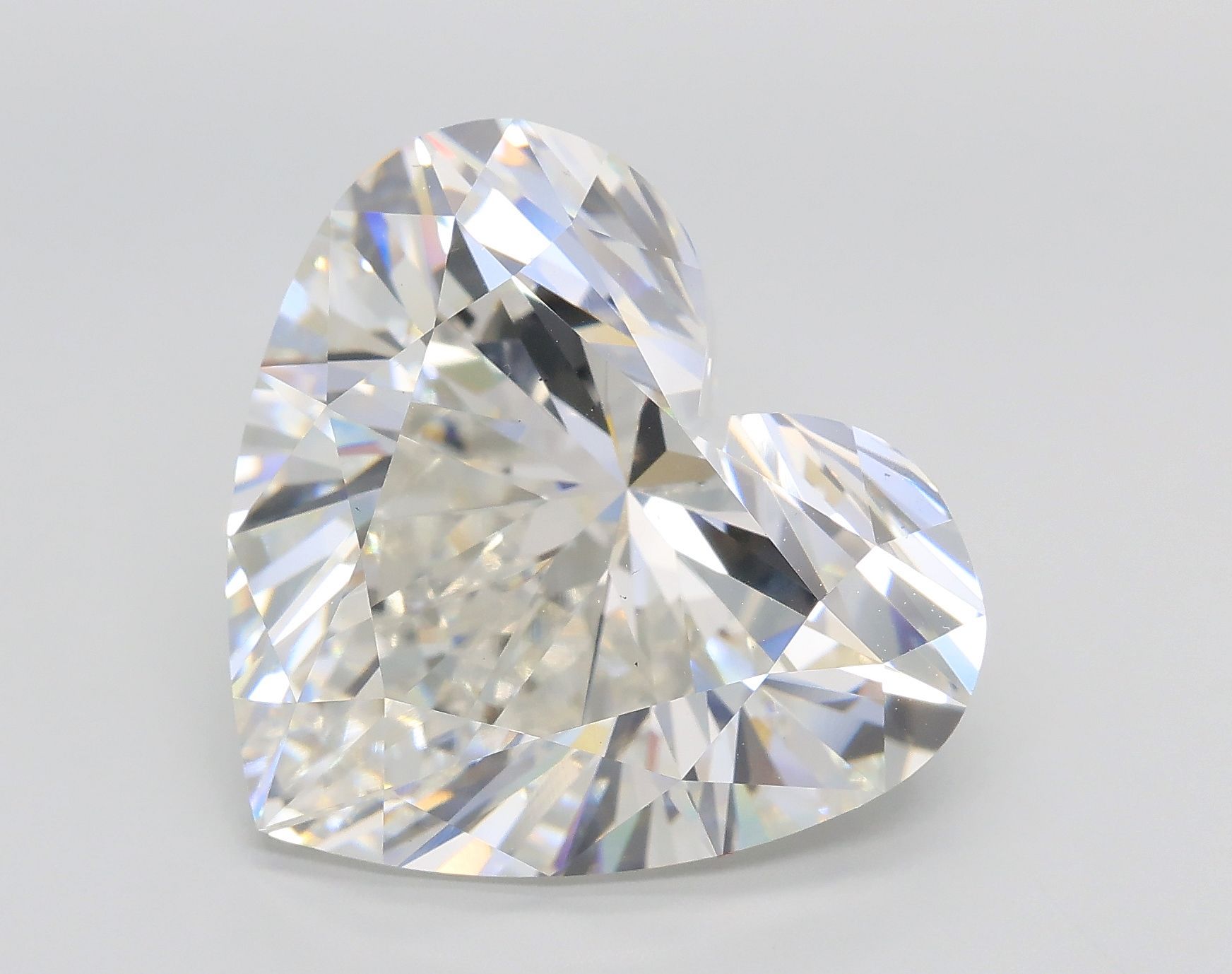 7.02 Carat F-VS1 Heart Lab Diamond