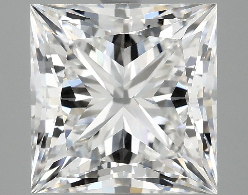 4.19 Carat E-VVS2 Princess Lab Diamond