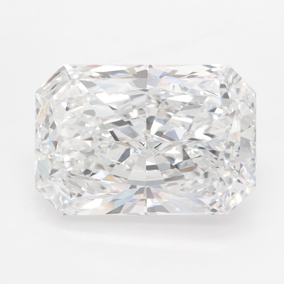 3.00 Carat D-IF Radiant Lab Diamond