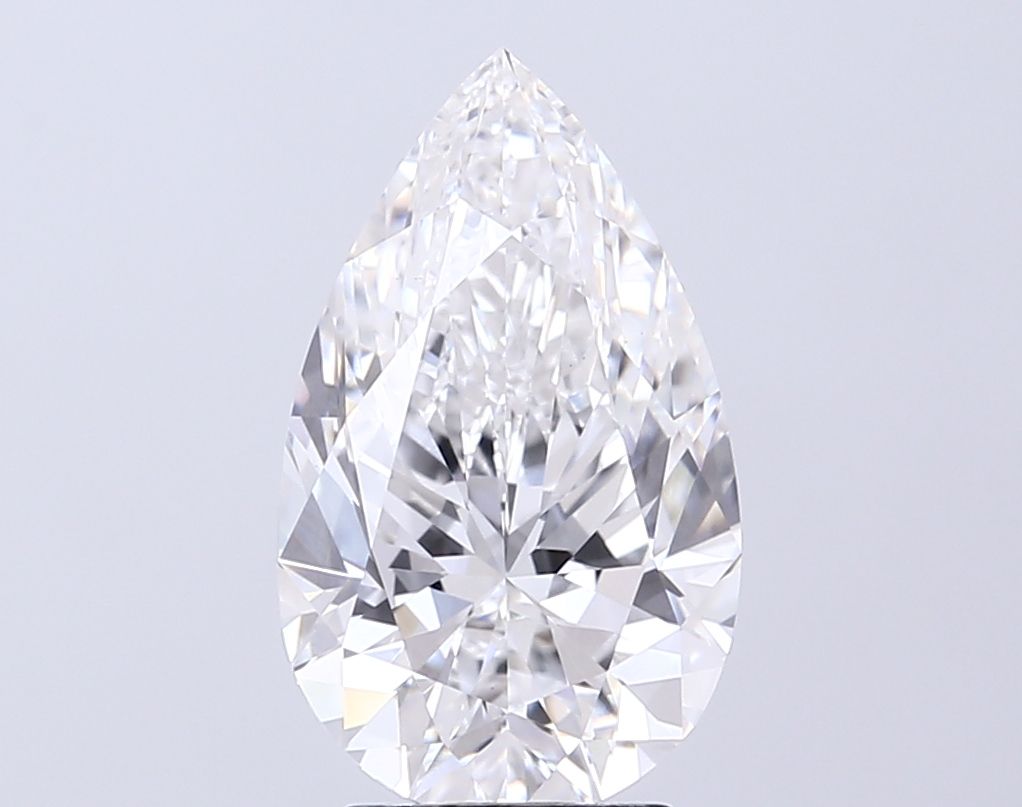 3.70 Carat E-VS1 Pear Lab Diamond