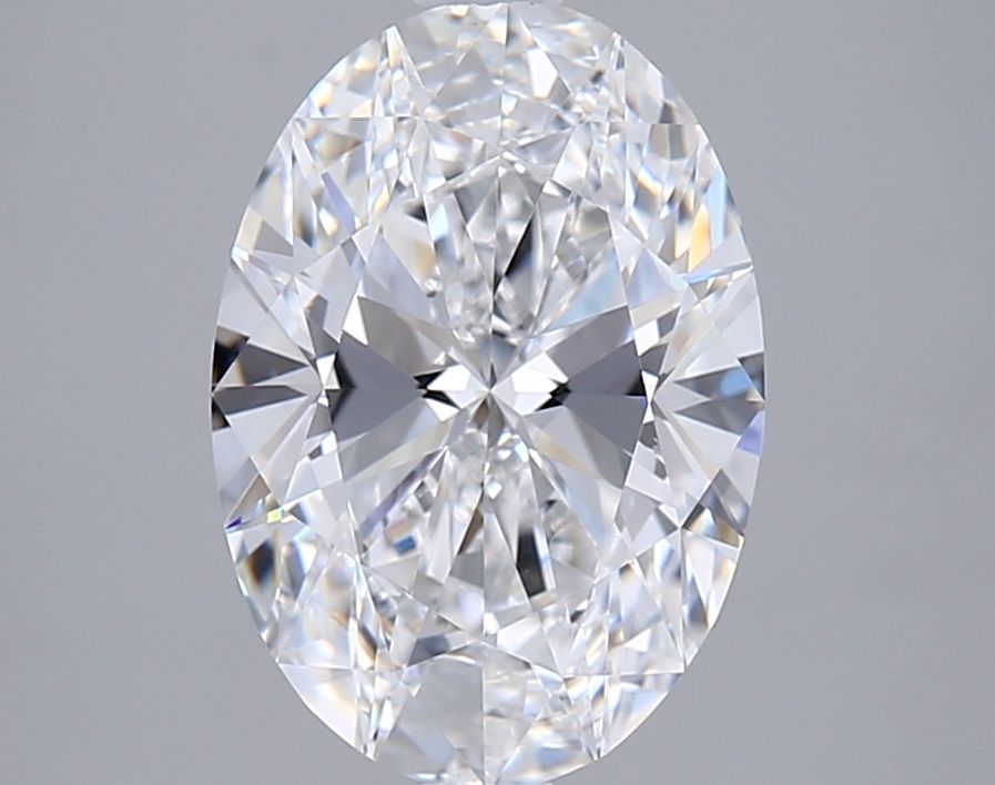 2.81 Carat D-VVS2 Oval Lab Diamond