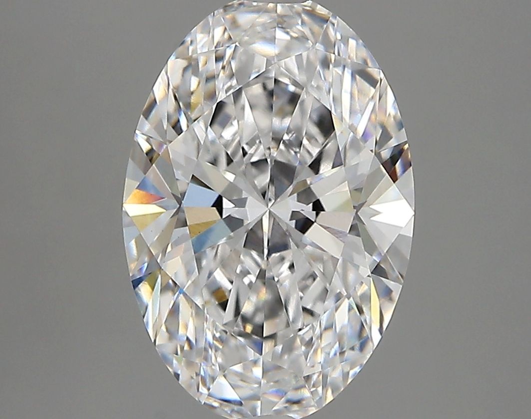 3.22 Carat D-VVS2 Oval Lab Diamond