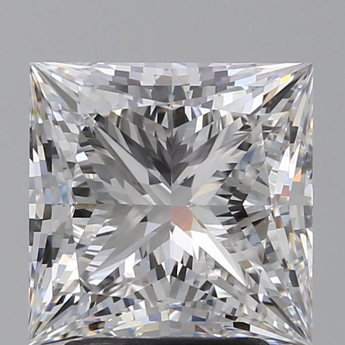 3.01 Carat D-VVS2 Princess Lab Diamond