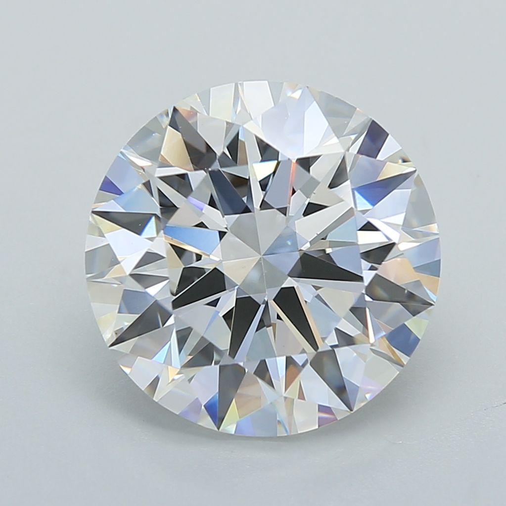 4.97 Carat E-VVS2 Round Lab Diamond