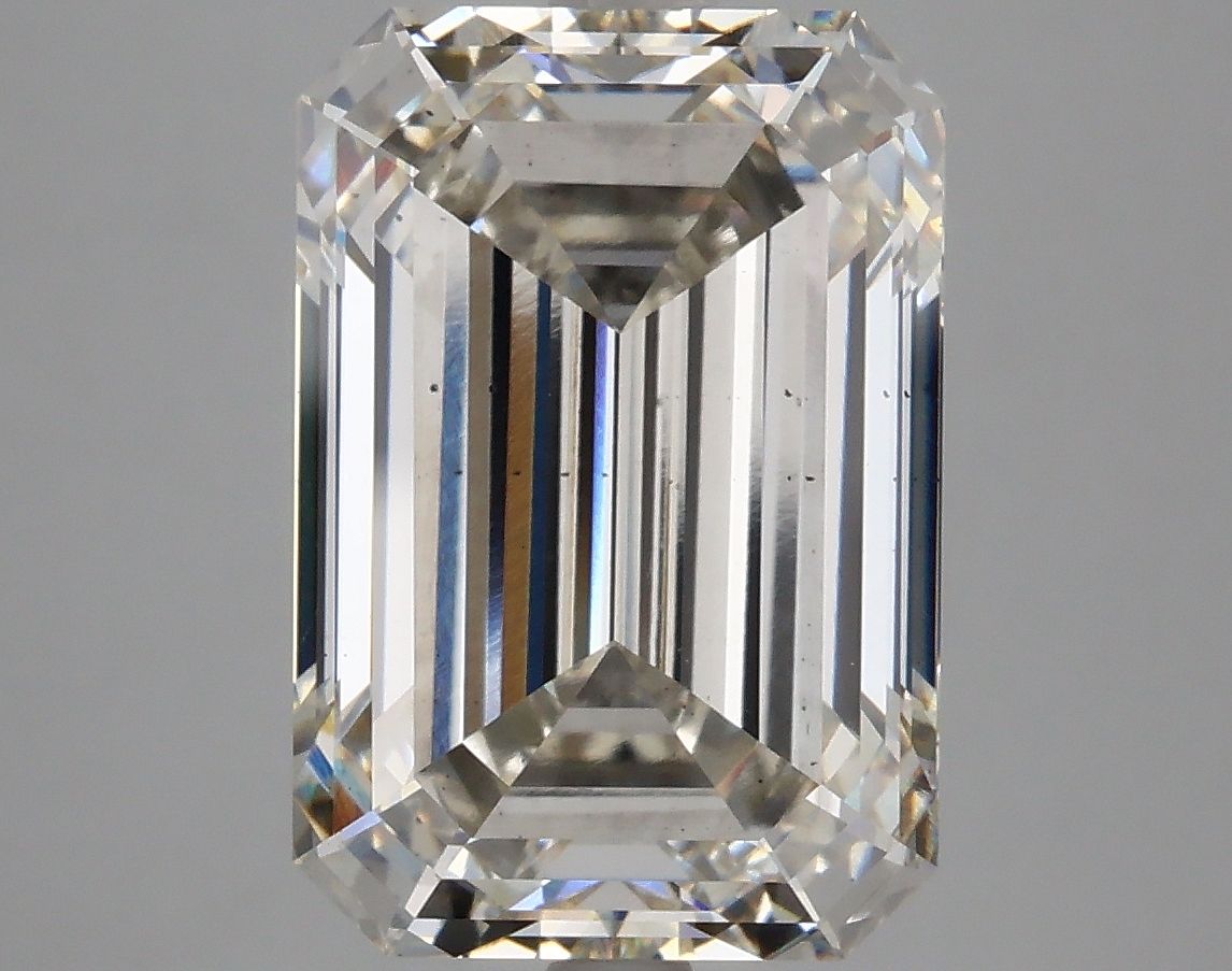 6.48 Carat I-VS2 Emerald Lab Diamond