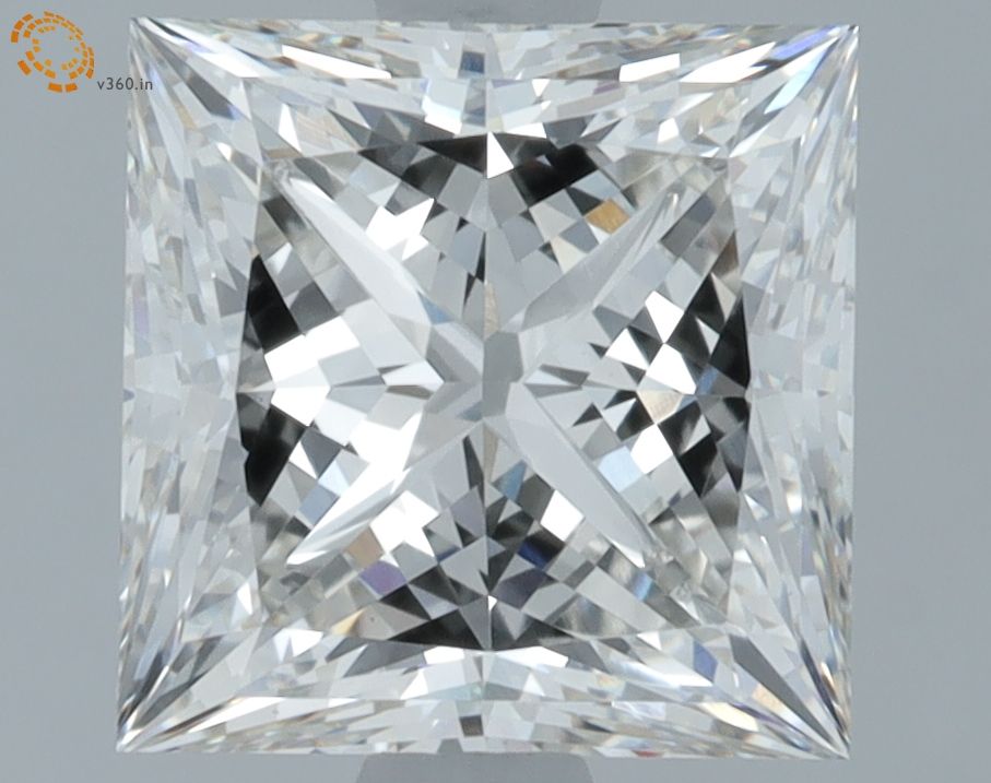 2.15 Carat G-VVS2 Princess Lab Diamond