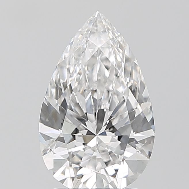 2.04 Carat E-VVS2 Pear Lab Diamond