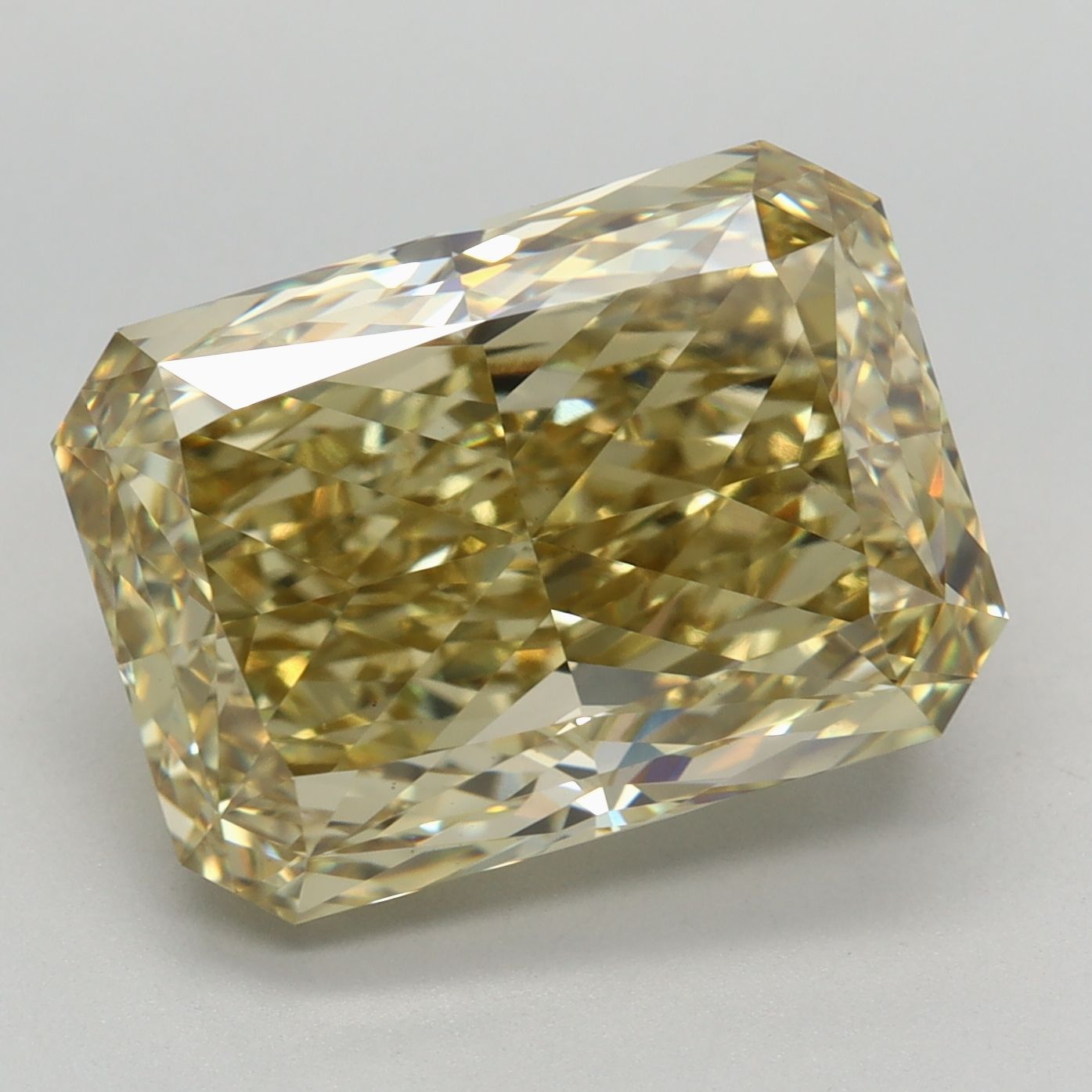 7.88 Carat Radiant Cut Fancy Yellow