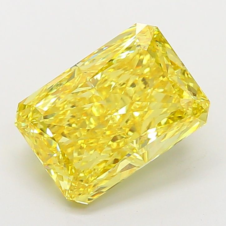 6.01 Carat Radiant Cut Fancy Yellow