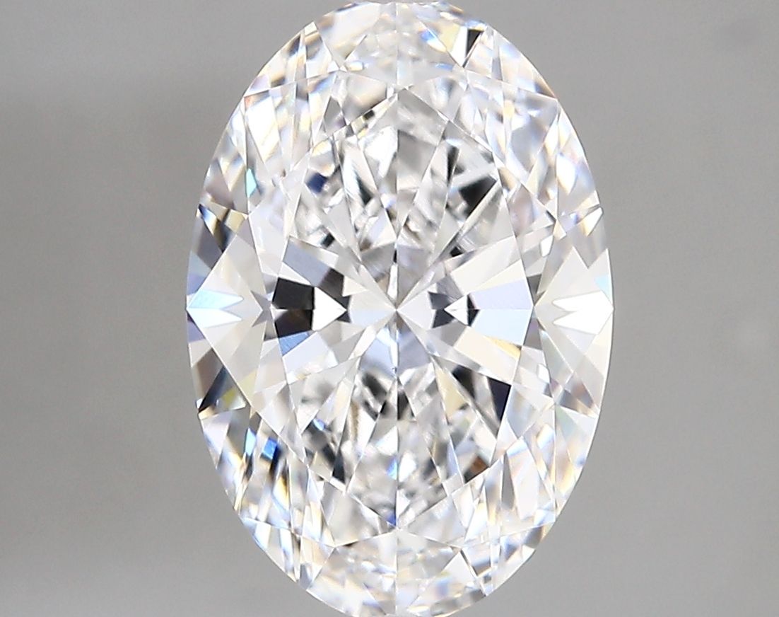 3.74 Carat D-VVS2 Oval Lab Diamond