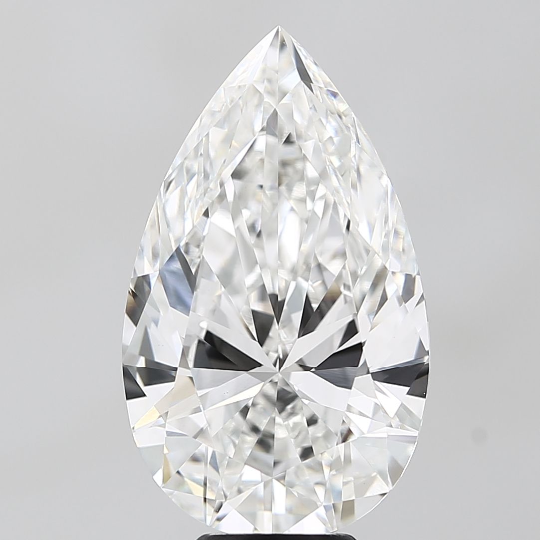 8.07 Carat E-VVS2 Pear Lab Diamond