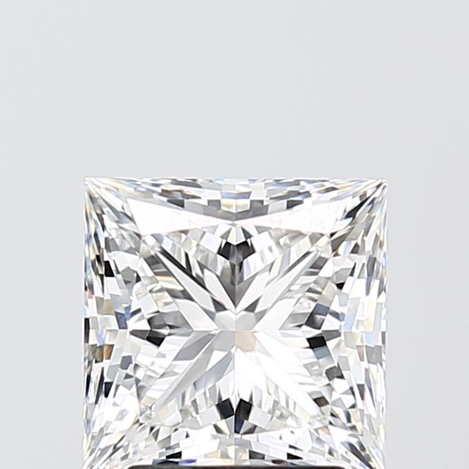 3.03 Carat F-VVS2 Princess Lab Diamond