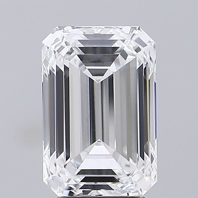 4.27 Carat E-VVS2 Emerald Lab Diamond