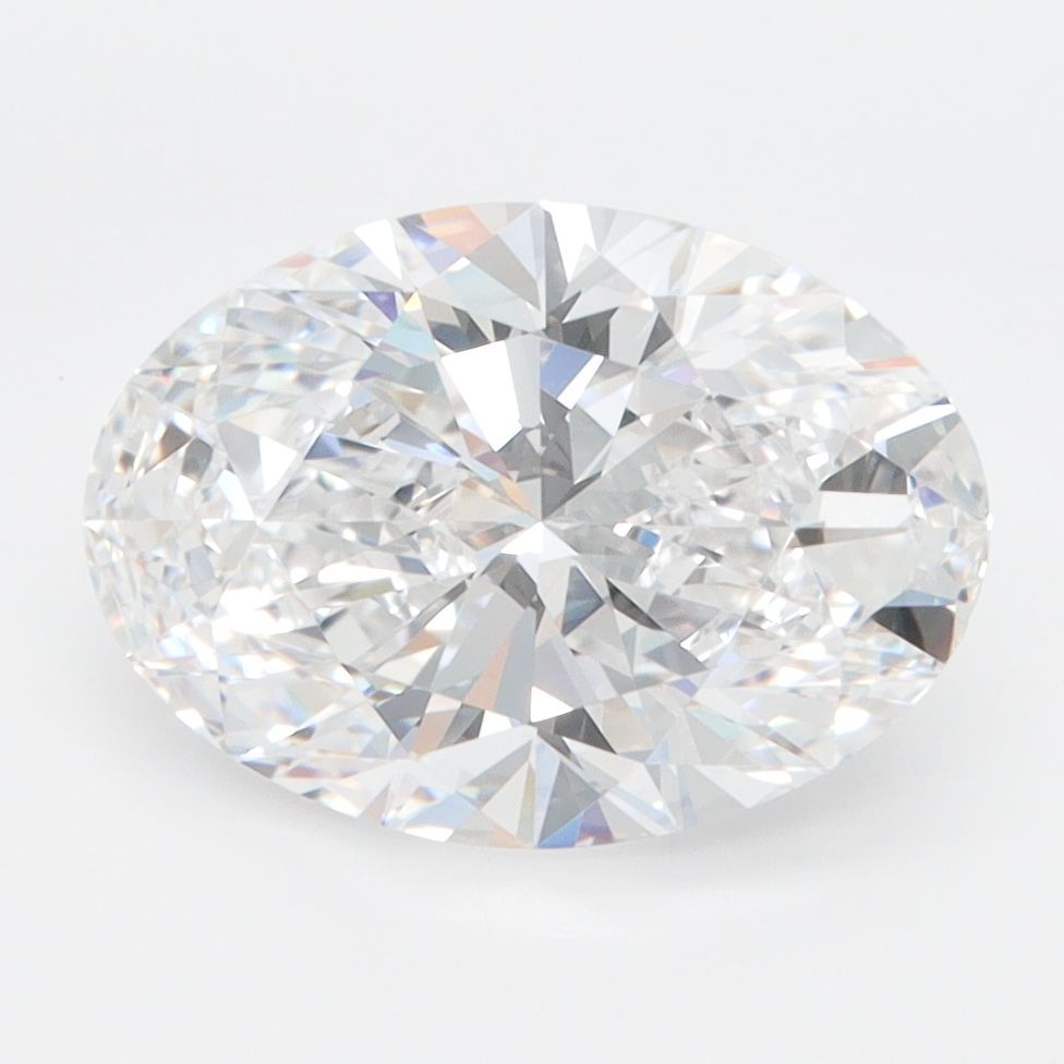 3.06 Carat D-VVS1 Oval Lab Diamond