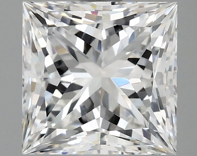 2.52 Carat D-VVS2 Princess Lab Diamond
