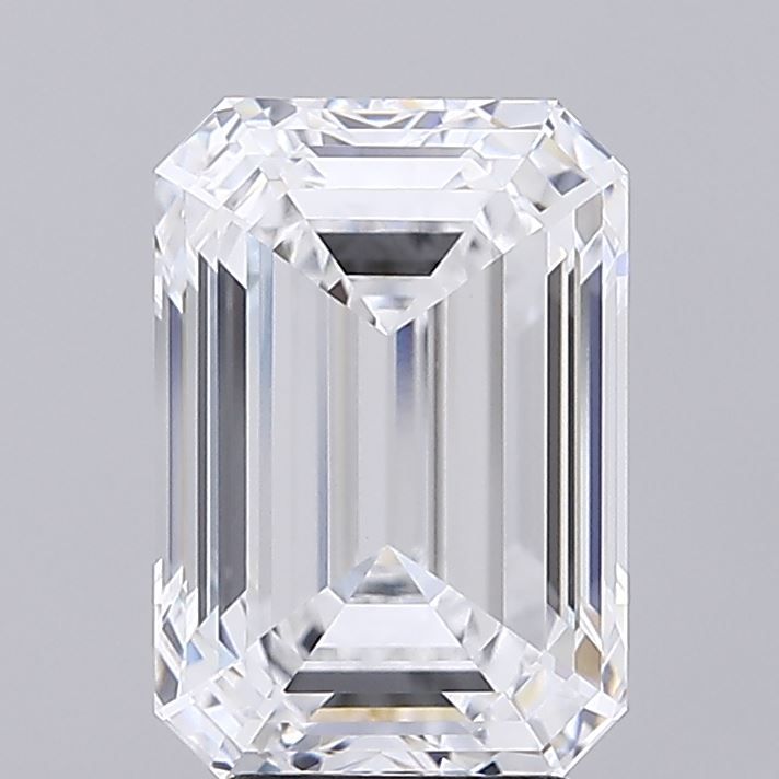 4.57 Carat D-VVS2 Emerald Lab Diamond