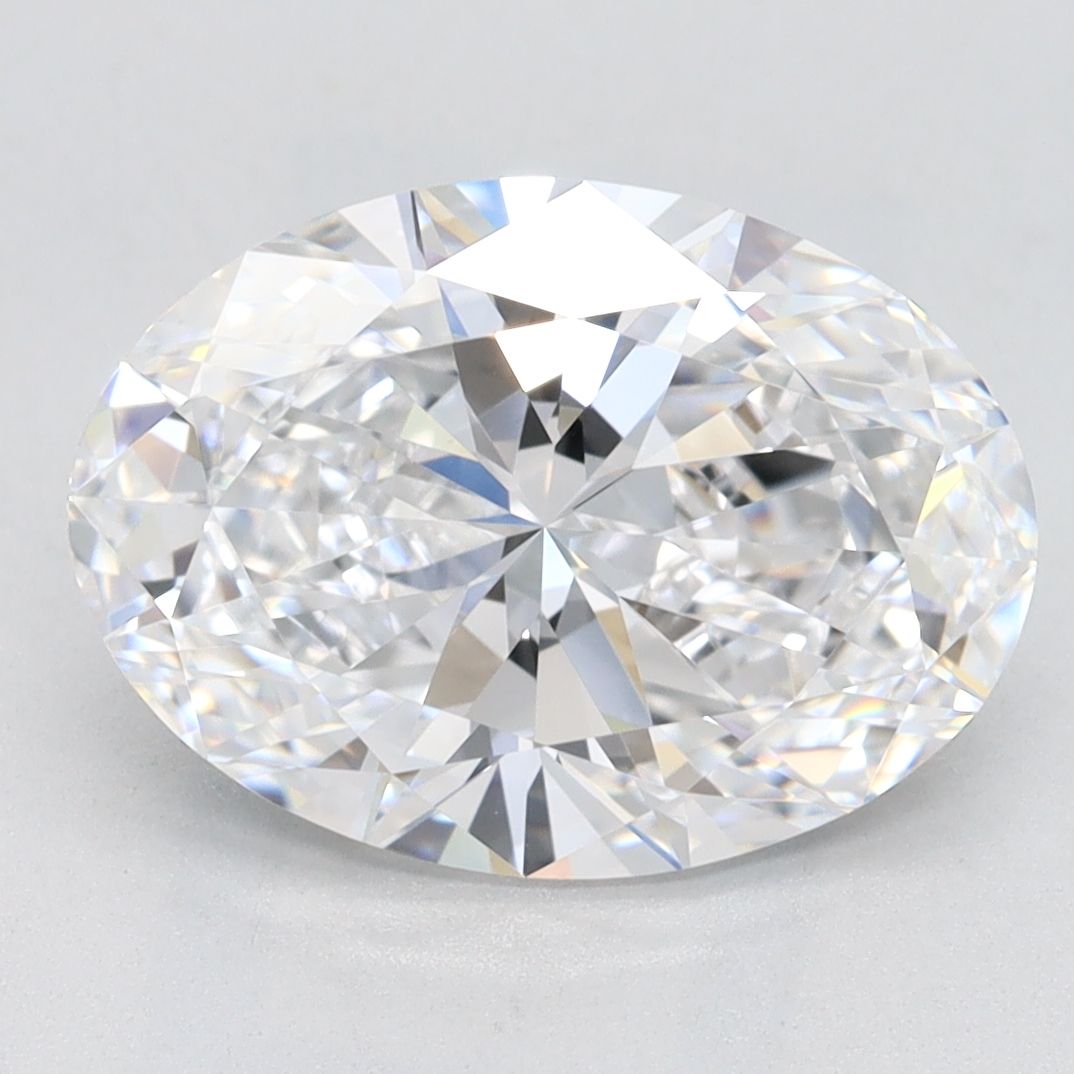 3.04 Carat D-VVS2 Oval Lab Diamond