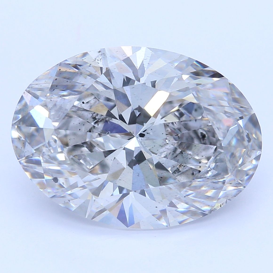 3.01 Carat H-SI2 Oval Lab Diamond