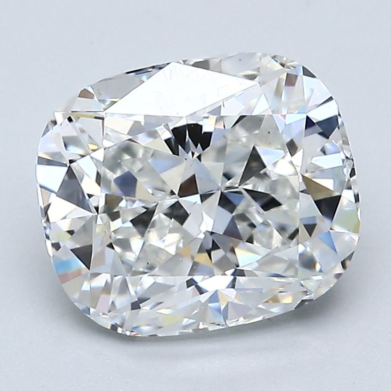 3.08 Carat F-VS2 Cushion Cut Diamond
