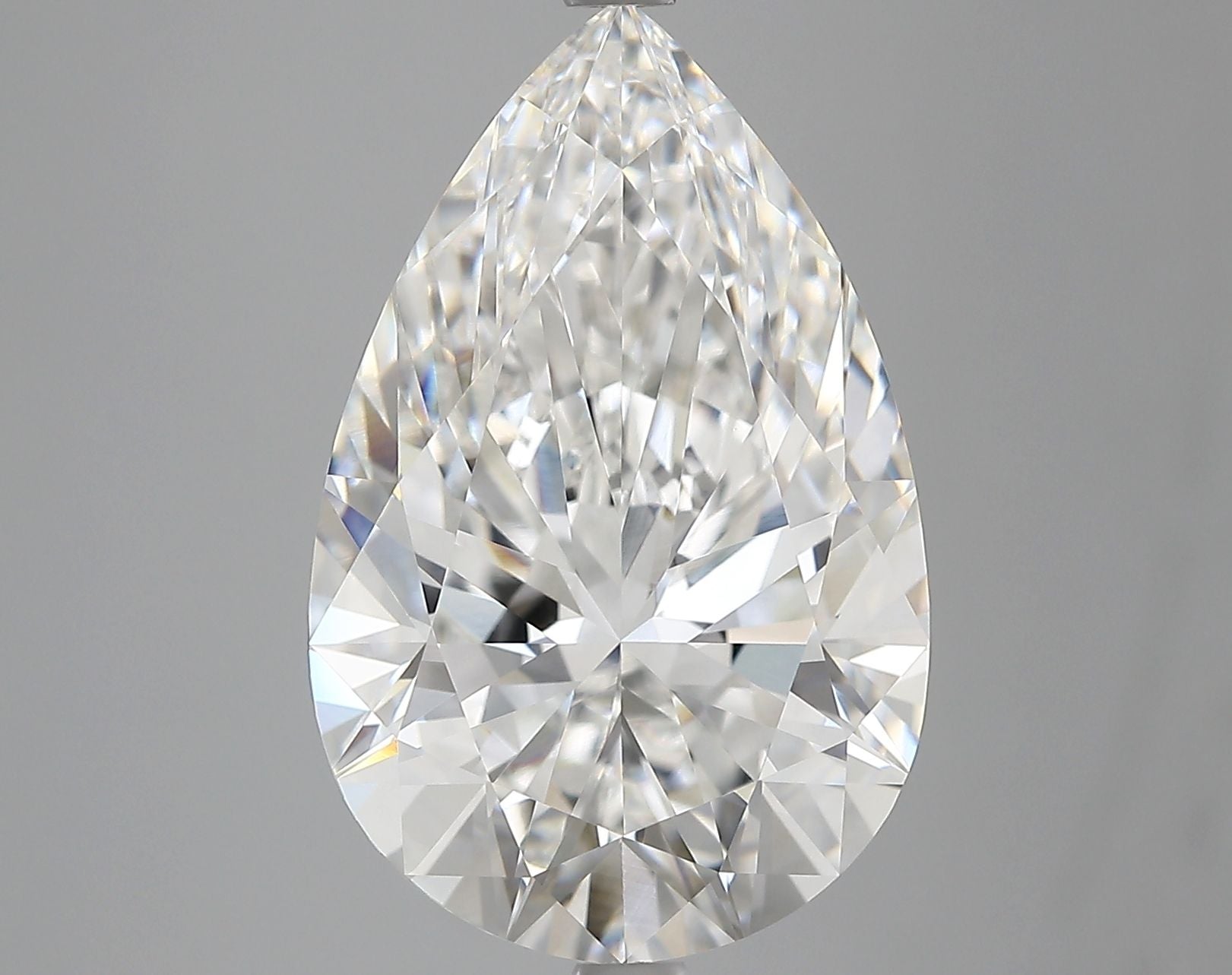 7.15 Carat E-VVS1 Pear Lab Diamond