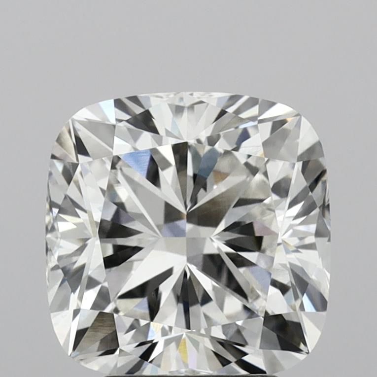 3.82 Carat F-VVS2 Cushion Lab Diamond