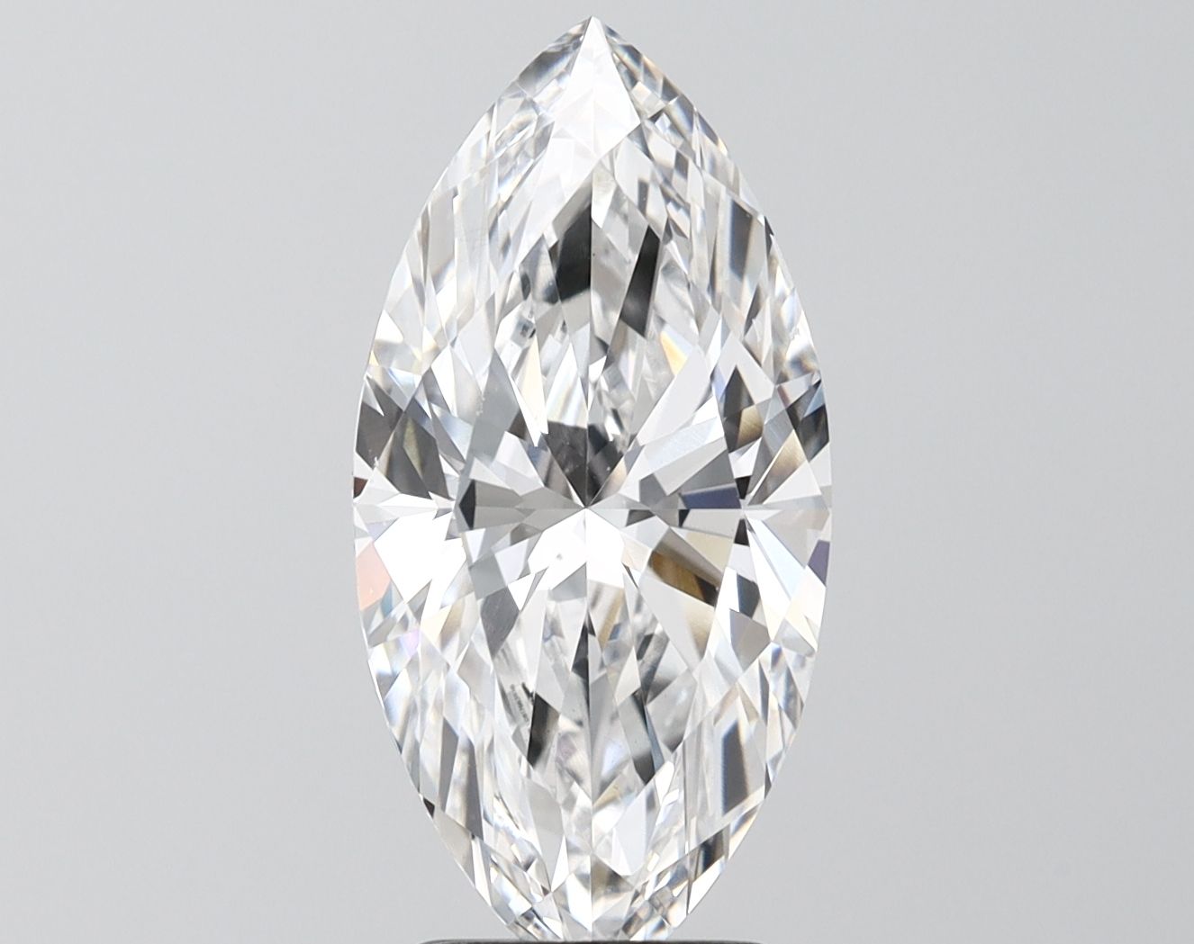 3.06 Carat F-VVS2 Pear Lab Diamond