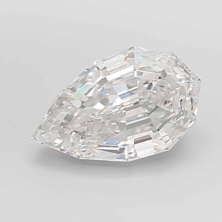 5.08 Carat E-VS1 Pear Lab Diamond