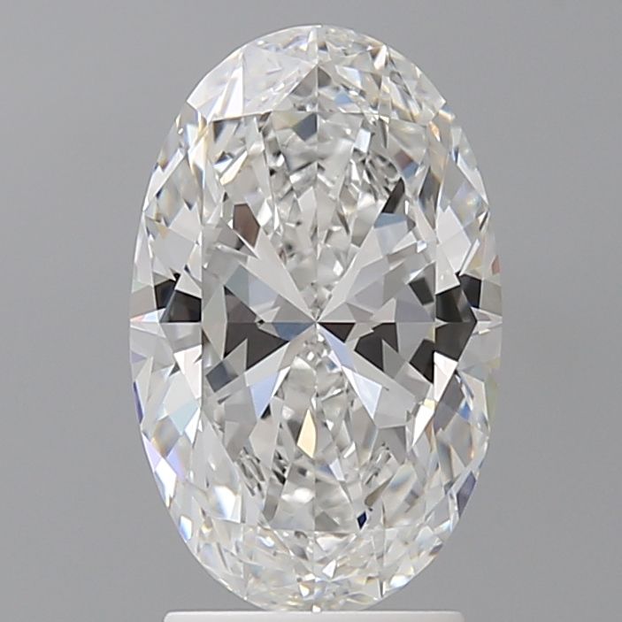 2.58 Carat E-VVS1 Oval Lab Diamond