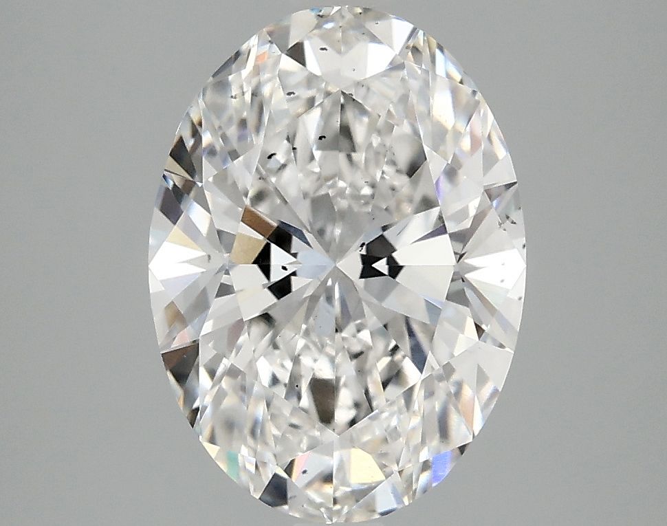 3.02 Carat F-SI1 Oval Lab Diamond