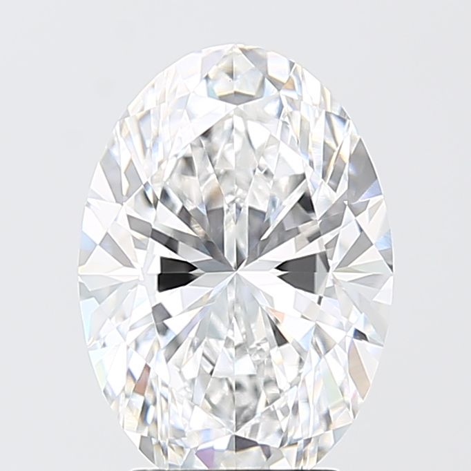 3.06 Carat D-VVS2 Oval Lab Diamond