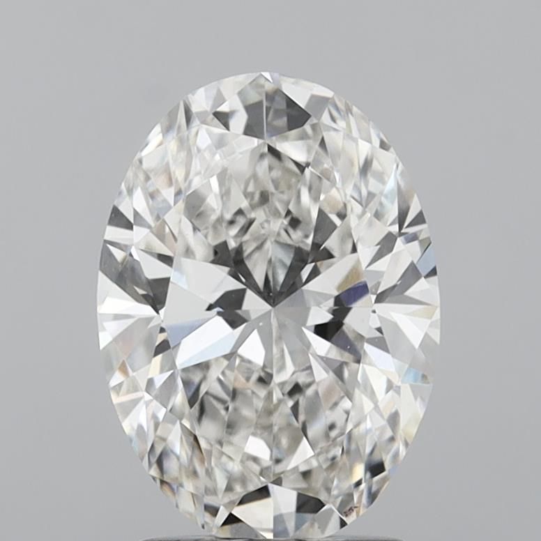 2.08 Carat G-VVS2 Oval Lab Diamond