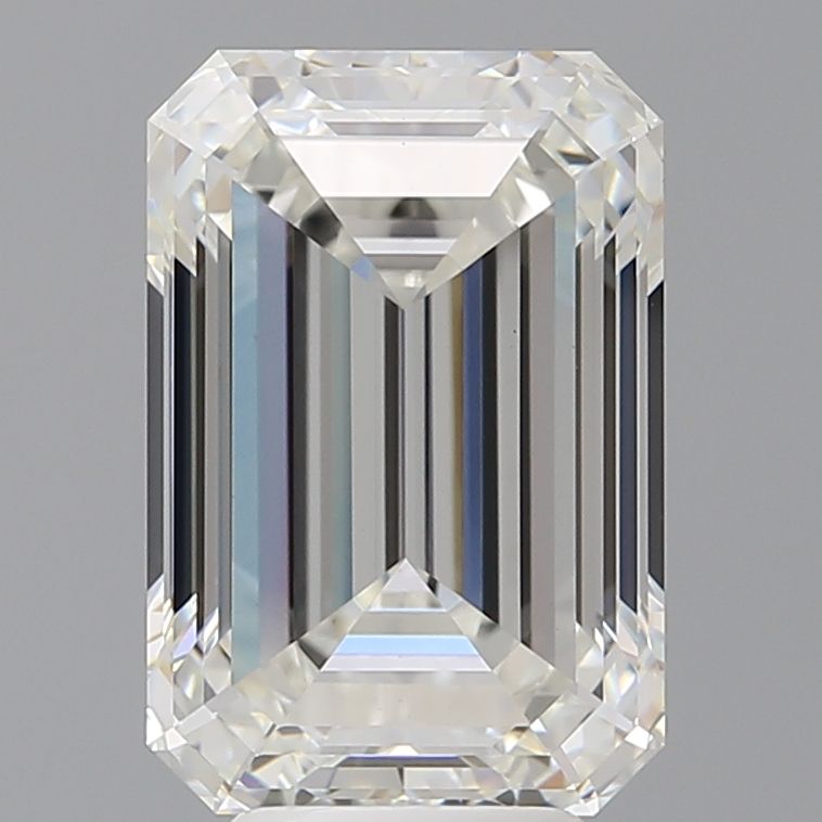 6.03 Carat G-VVS2 Emerald Lab Diamond