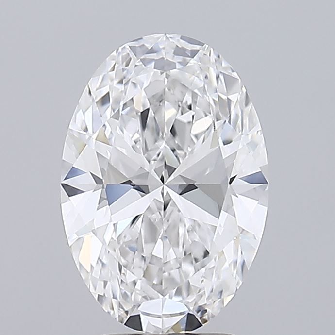 3.53 Carat D-VVS2 Oval Lab Diamond