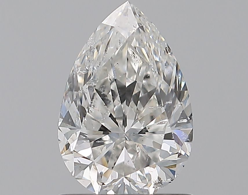 1.00 Carat G-SI2 Pear Cut Diamond