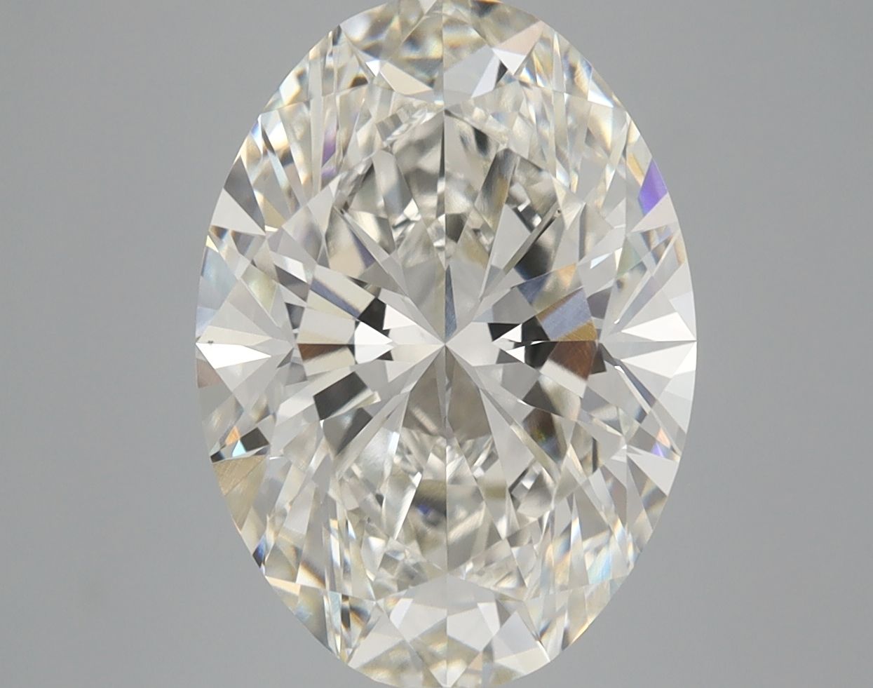 5.36 Carat I-VS1 Oval Lab Diamond
