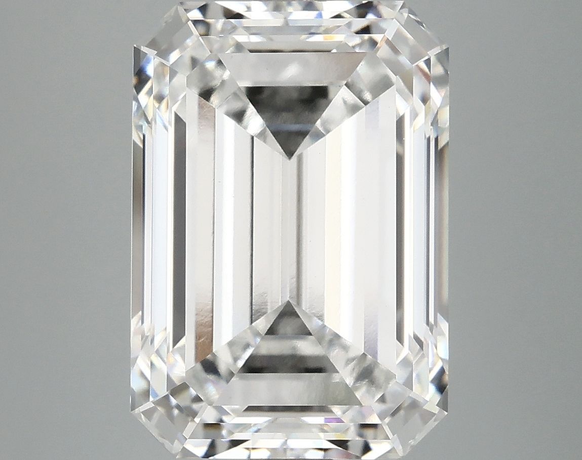 7.6 Carat E-VVS2 Emerald Lab Diamond