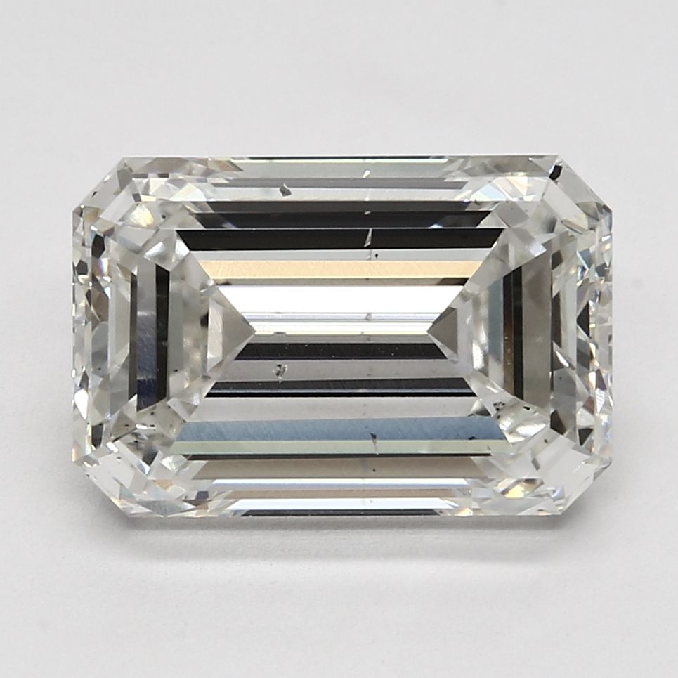7.01 Carat H-SI1 Emerald Lab Diamond