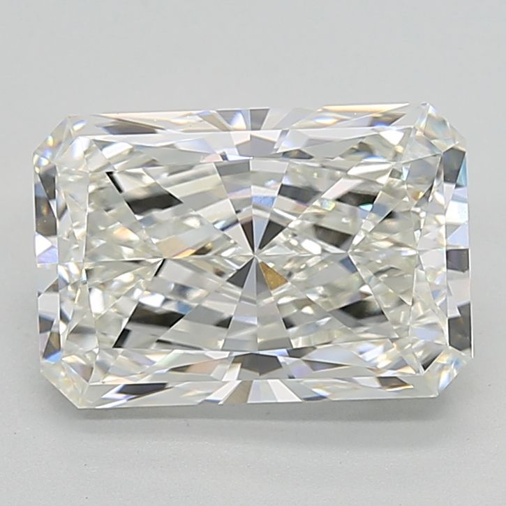 3.67 Carat G-VVS2 Radiant Lab Diamond