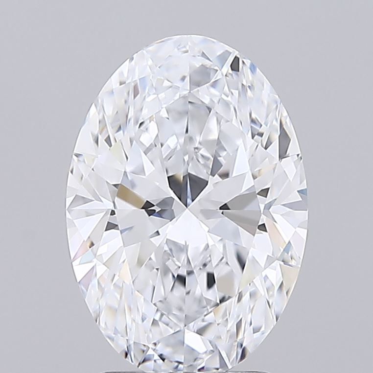 2.50 Carat D-IF Oval Lab Diamond