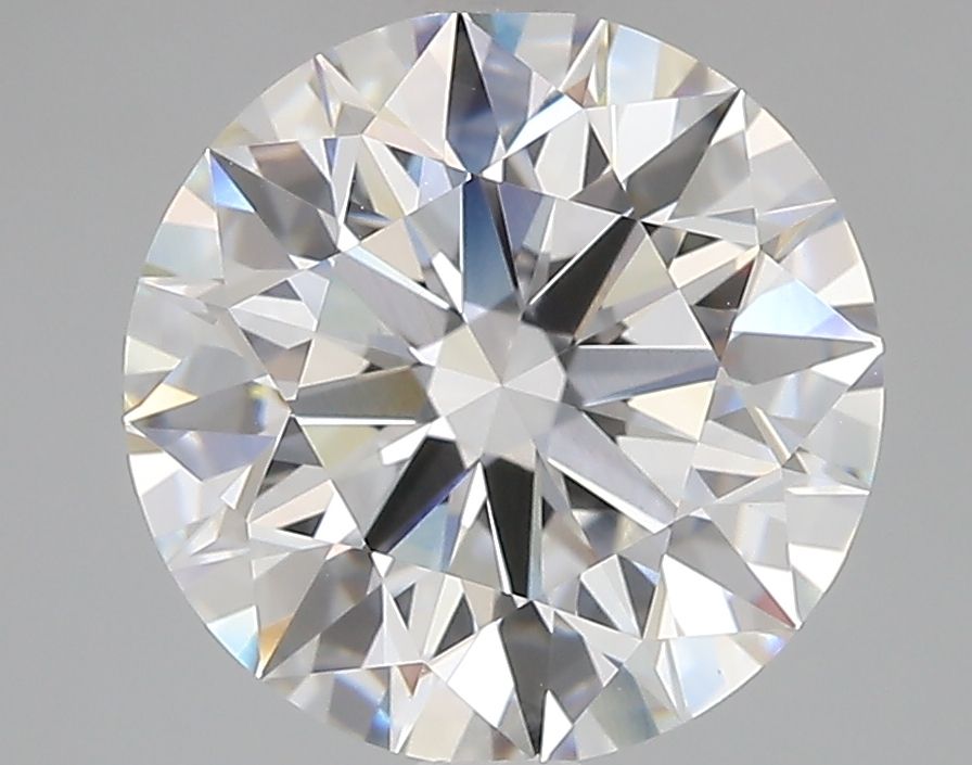 3.81 Carat F-VVS2 Round Lab Diamond