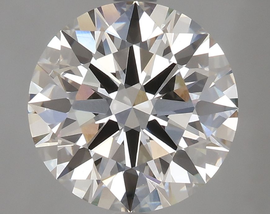 3.72 Carat H-VS2 Round Lab Diamond